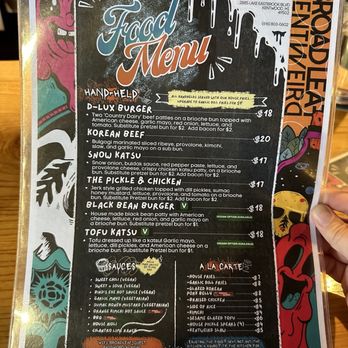 Broad Leaf Brewery & Spirits - Food menu - Beer Bar Near Me - Kentwood, Michigan