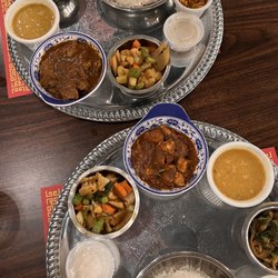 Subba Asian Restaurant - Chicken Thali Lamb Thali