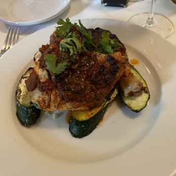 Cafe Maddalena - Grilled harissa chicken - New American Near Me - Dunsmuir, California