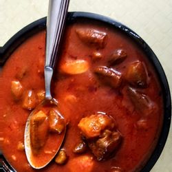Blue Sky Lounge - Okra soup--homemade for sure!