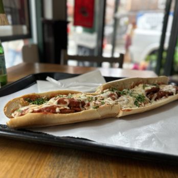 Dino's Cafe - Chicken Cutlet Parmesan Sandwich - Italian Near Me - Boston, Massachusetts Dino's Cafe - Chicken Cutlet Parmesan Sandwich - Italian Near Me - Boston, Massachusetts