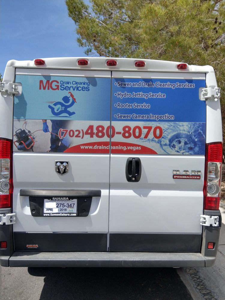Slide of MG Drain Services
