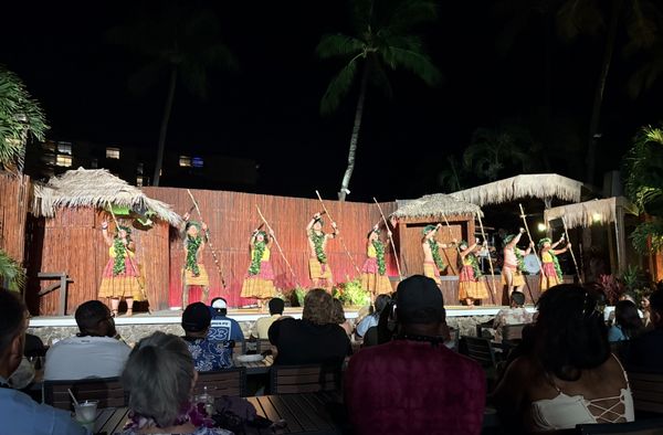 Myths of Maui luau by null