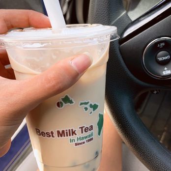 Coffee or Tea? - Almond Milk Tea - Bubble Tea Near Me - Waipahu, Hawaii