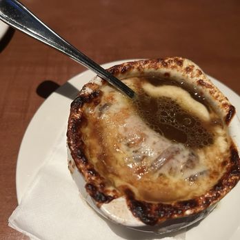 Village Tavern - French onion soup - New American Near Me - Pembroke Pines, Florida Village Tavern - French onion soup - New American Near Me - Pembroke Pines, Florida