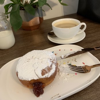 Cake & Corolla - Jelly donut and rising cock coffee - Bakeries Near Me - Easton, Pennsylvania