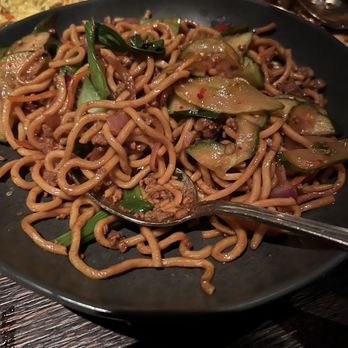 Buddakan - Minced Pork Lo Mein - Chinese Near Me - New York, New York Buddakan - Minced Pork Lo Mein - Chinese Near Me - New York, New York