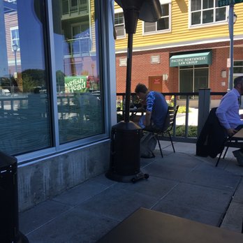 Woodblock - outdoor eating space with heaters! - Cocktail Bars Near Me - Redmond, Washington