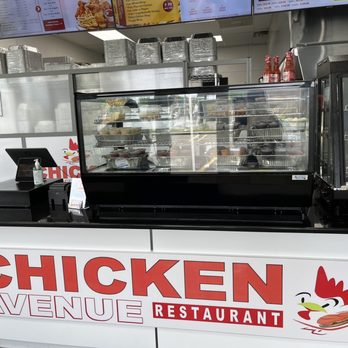Chicken Avenue - a restaurant counter with a sign that says chicken avenue - Fish & Chips Near Me - Garden City, Michigan Chicken Avenue - a restaurant counter with a sign that says chicken avenue - Fish & Chips Near Me - Garden City, Michigan