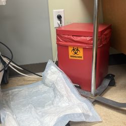 Orange County Urology Associates - An IV dripping on electrical cables.