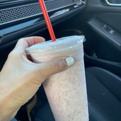 Nutri Juice - Strawberry banana smoothie with try protein powder