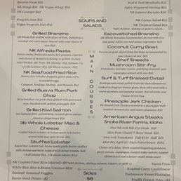 NK Restaurant - Dinner menu - menu - Caribbean Near Me - East Meadow, New York