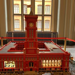 Rotes Rathaus - Rotes Rathaus Berlin (Nachbau aus Legosteinen)