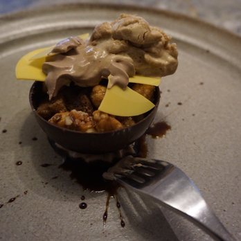 Botanist - Banana mousse - wouldn't order this again, but nice to try. - Canadian (New) Near Me - Vancouver, British Columbia