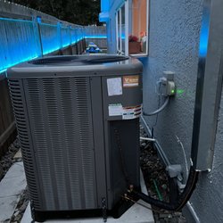 Volcano Air Conditioning - 5ton 15 SEER HP Rheem system