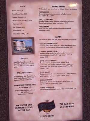 Menu photo 7 Bank Street Grill Decatur, AL Menu photo 7 Bank Street Grill Decatur, AL