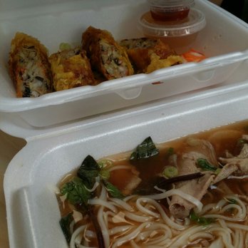 Pho Asia 21 - Rare beef pho and spring rolls for ~$18. - Vietnamese Near Me - Toronto, Ontario