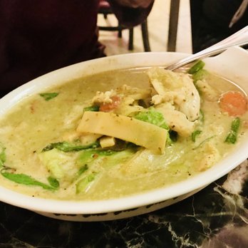 Thai Long-An - Green curry with chicken. - Thai Near Me - Phoenix, Arizona