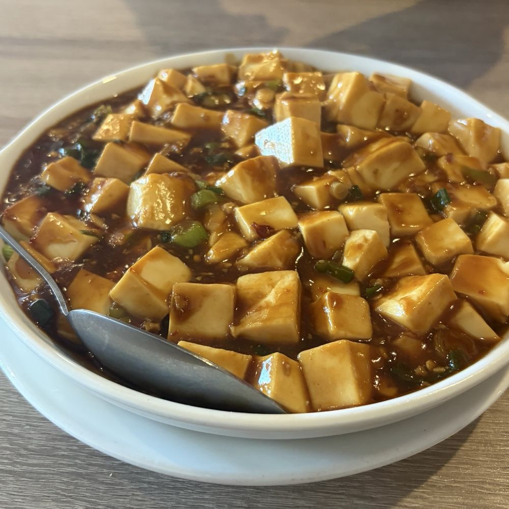 HK BBQ House - 74. Mapo Tofu (w/ Minced Pork) | 麻婆豆腐 - Cantonese Near Me - Riverside, California HK BBQ House - 74. Mapo Tofu (w/ Minced Pork) | 麻婆豆腐 - Cantonese Near Me - Riverside, California