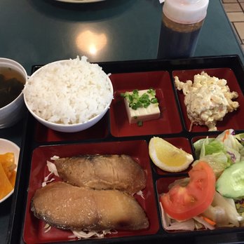 Asahi Grill Ward - Butter fish teishoku - Hawaiian Near Me - Honolulu, Hawaii