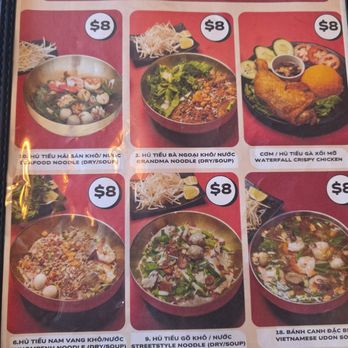 Grandpa's Kitchen - Grill Bar 168 - Menu as of 07/24/26 - Vietnamese Near Me - Garden Grove, California