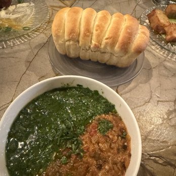 Causwells - Eggplant dip with bread - New American Near Me - San Francisco, California