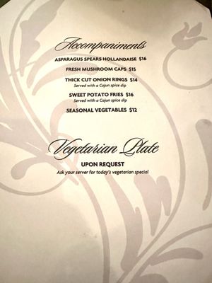 Menu photo 5 Peter's Fine Dining Markham, ON