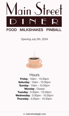 Kickback Pinball At The Main Street Diner by null