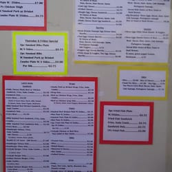 Triple C's Smokehouse & Grill - Extensive menu