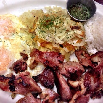 The Pantry - Tocilog for breakfast. Even though it's pork, too much fatty pieces, not enough actual meat. Tasty & decent serving. - Breakfast & Brunch Near Me - San Mateo, California