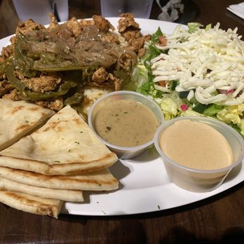 Odeh’s Mediterranean Kitchen - Chicken Shawarma Pita Platter - Mediterranean Near Me - High Point, North Carolina