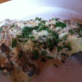 La Vita E Bella - Mushroom, spinach, sausage crepe - Italian Near Me - Seattle, Washington La Vita E Bella - Mushroom, spinach, sausage crepe - Italian Near Me - Seattle, Washington