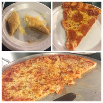 LA Roma Pizza - 2 Large Canadian bacon and pepperoni pizzas and baklava. Delicious and fed 6 of us. - Pizza Near Me - Tulsa, Oklahoma LA Roma Pizza - 2 Large Canadian bacon and pepperoni pizzas and baklava. Delicious and fed 6 of us. - Pizza Near Me - Tulsa, Oklahoma
