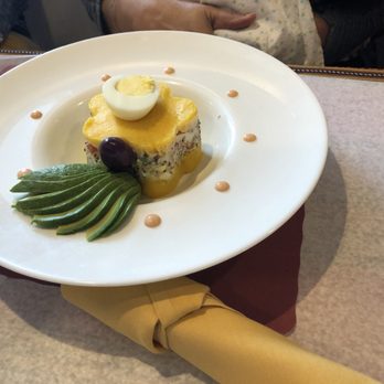 Coracora - Mashed Potato and egg dish - Latin American Near Me - West Hartford, Connecticut