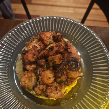 Enoteca Harlem - Octopus and shrimp with mofongo - Bars Near Me - New York, New York Enoteca Harlem - Octopus and shrimp with mofongo - Bars Near Me - New York, New York