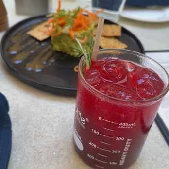 Farmer's Table - Avocado tartar with beet juice "The Essential " - Desserts Near Me - Boca Raton, Florida Farmer's Table - Avocado tartar with beet juice "The Essential " - Desserts Near Me - Boca Raton, Florida