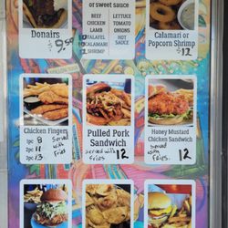 Mardi Gras Grill - Menu