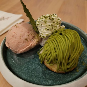Cha Menya - Matcha Mont Blanc - Ramen Near Me - Douglaston, New York