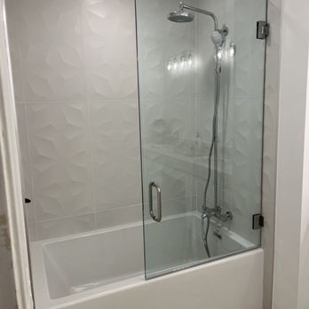 Pane In The Glass - Primary bath with soaking tub - Glass & Mirrors Near Me