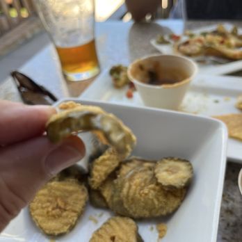Rincon Brewery - Limp fried pickles - Breweries Near Me - Carpinteria, California
