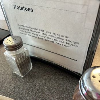 Sicillian Pizza Cafe - Joke on table - Pizza Near Me - Oklahoma City, Oklahoma