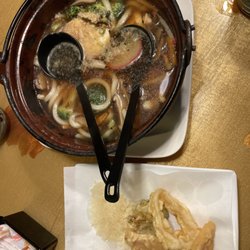 Green Tea - Some special Udon soup
