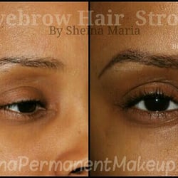 Sheina Permanent Makeup Center - Permanent Hair Stroke Eyebrows at www.sheinapermanentmakeup.com