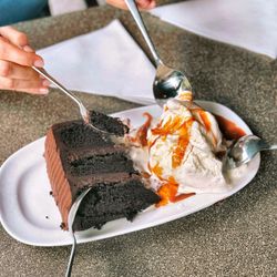 Cazzy's Corner Grill - Chocolate cake