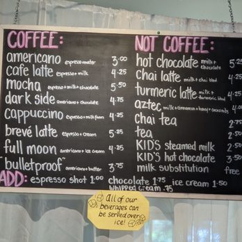 Dark Side Chocolates - Coffee, tea and hot chocolate menu - Chocolatiers & Shops Near Me - Cumberland, British Columbia