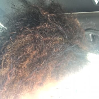 The Den Salon - This is part of the Afro she sent me out with - Hair Salons Near Me - Los Angeles, California