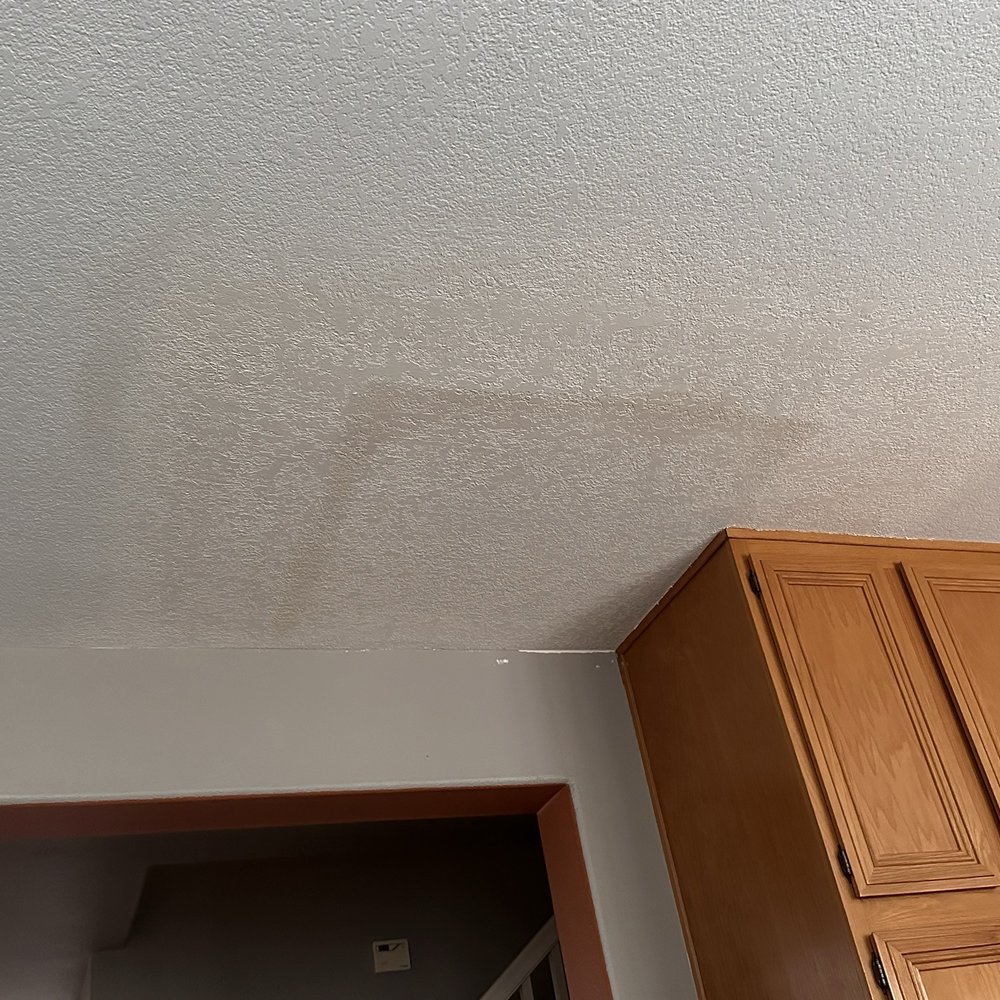 Drywall Master - After: still a little wet but clean replacement of dry wall. - Drywall Installation & Repair Near Me
