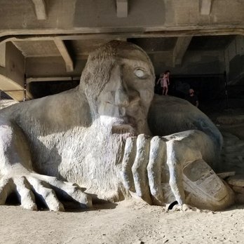 Fremont Troll - Public Art Near Me - Seattle, Washington