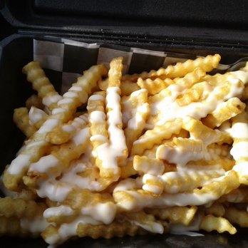 Old School Burgers - Crinkle-cut fries with melted Cooper Sharp cheese. WARNING: Very addictive! - Hot Dogs Near Me - Willow Grove, Pennsylvania Old School Burgers - Crinkle-cut fries with melted Cooper Sharp cheese. WARNING: Very addictive! - Hot Dogs Near Me - Willow Grove, Pennsylvania
