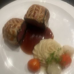Beef Wellington. Beef Wellington.